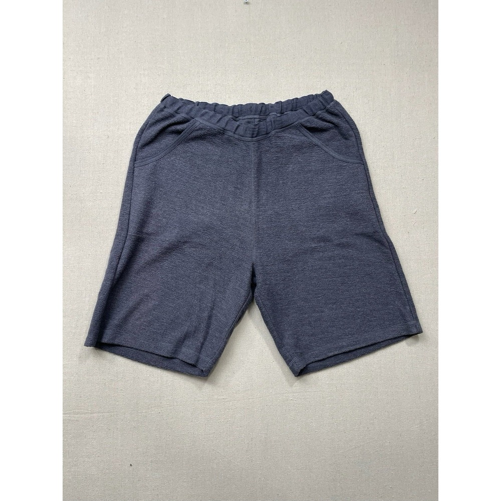 J. Peterman Blue Terry Knit Lounge Shorts Men's‎ Medium